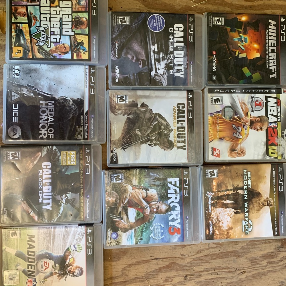 PS3 video game bundle